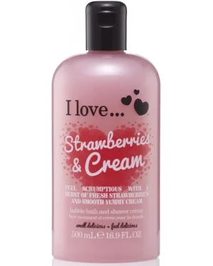 I Love Cosmetics –  I Love Originals Strawberries & Cream Bath & Shower Crème