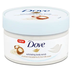 Dove Crushed Macadamia & Rice Milk Body Scrub