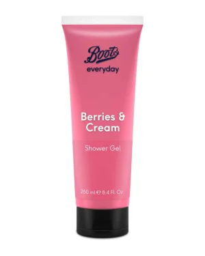 Boots – Everyday Berries & Cream Shower Gel 250ml
